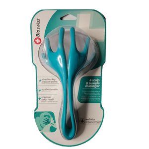 BIOSWISS Scalp & Temple Massager No More Head Tension Relaxes Stimulates